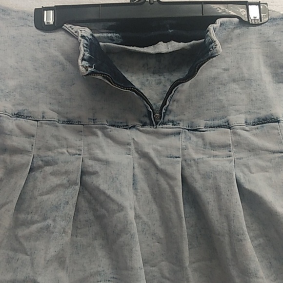Jeaniologie Jean Skirt Size XXL Blue Stonewash - Picture 5 of 11